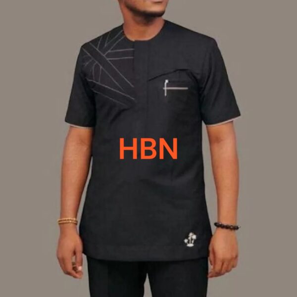 .HBA African Clothing African Men Traditional Clothing African Men Dashiki 1Piece shirt/Suits Clothes